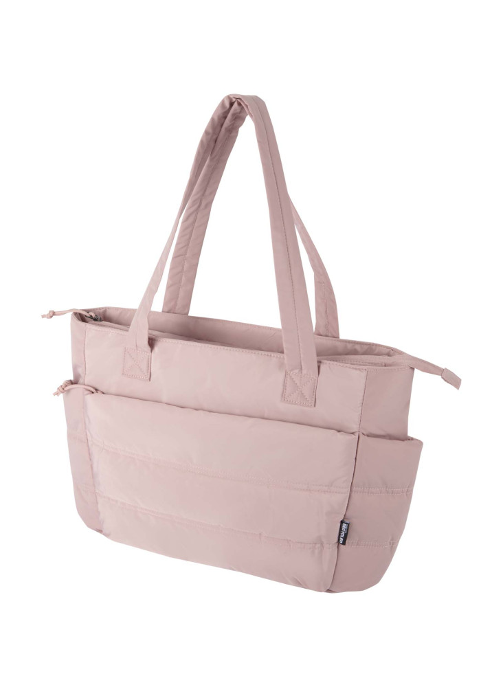 Sac shopping publicitaire Puffer pour ordinateur 15,6 pouces recyclé GRS 18 L