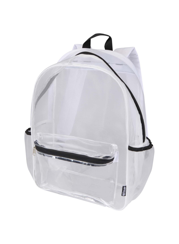 Sac à dos publicitaire en maille recyclée Mesh 18 L