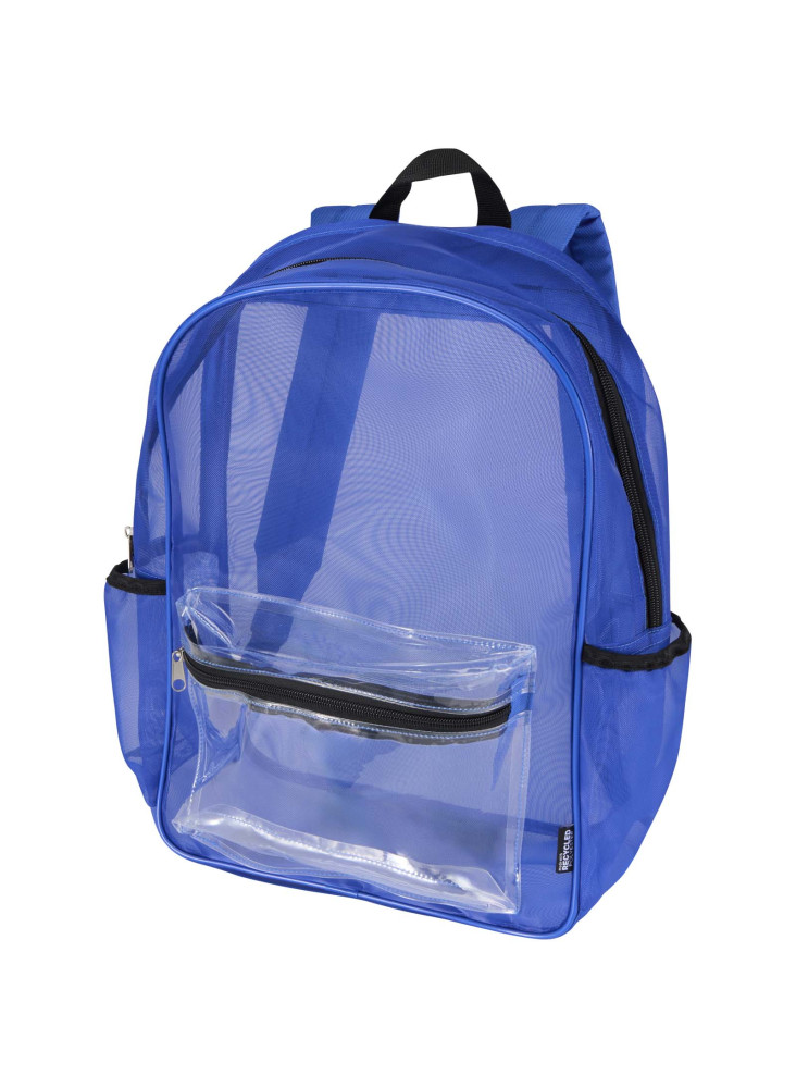 Sac à dos publicitaire en maille recyclée Mesh 18 L