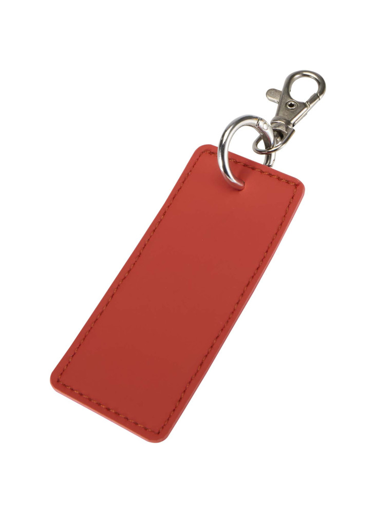 Porte-clés rectangulaire publicitaire recyclé GRS Resi Plus