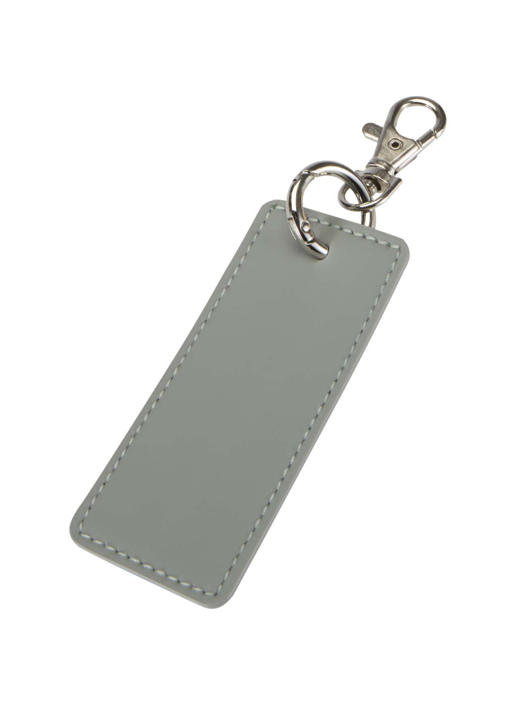 Porte-clés rectangulaire publicitaire recyclé GRS Resi Plus