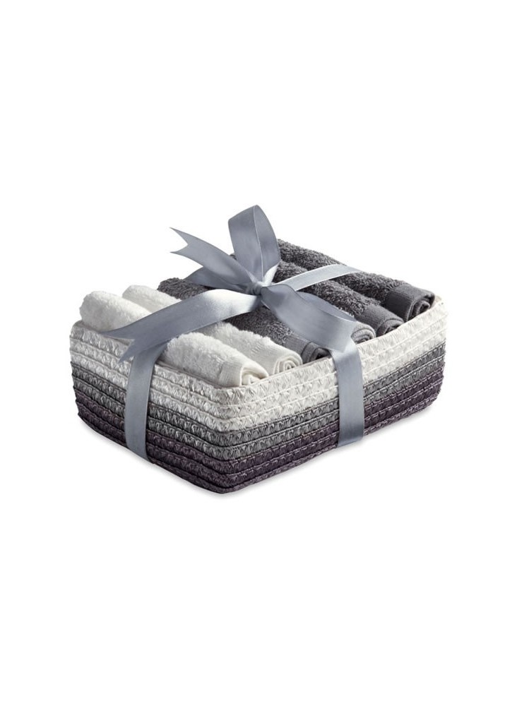 Coffret Cadeau 6 Serviettes à main promotionnelles