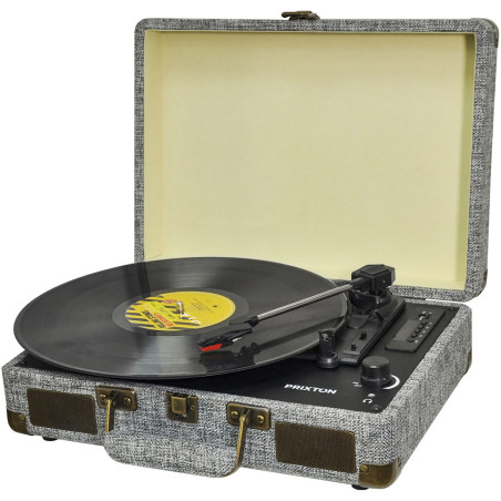 Tourne-disque publicitaire MP3 mallette Prixton VC400
