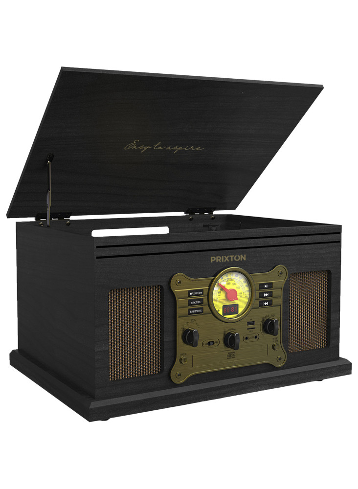 Tourne-disque publicitaire lecteur musique Prixton Century