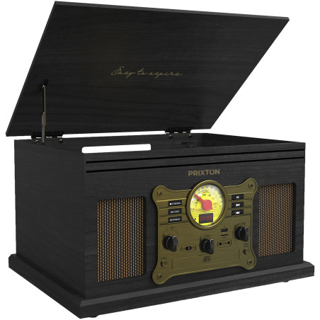 Tourne-disque publicitaire lecteur musique Prixton Century