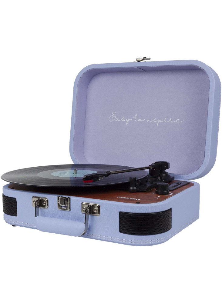 Tourne-disque publicitaire Bluetooth mallette Prixton VC600