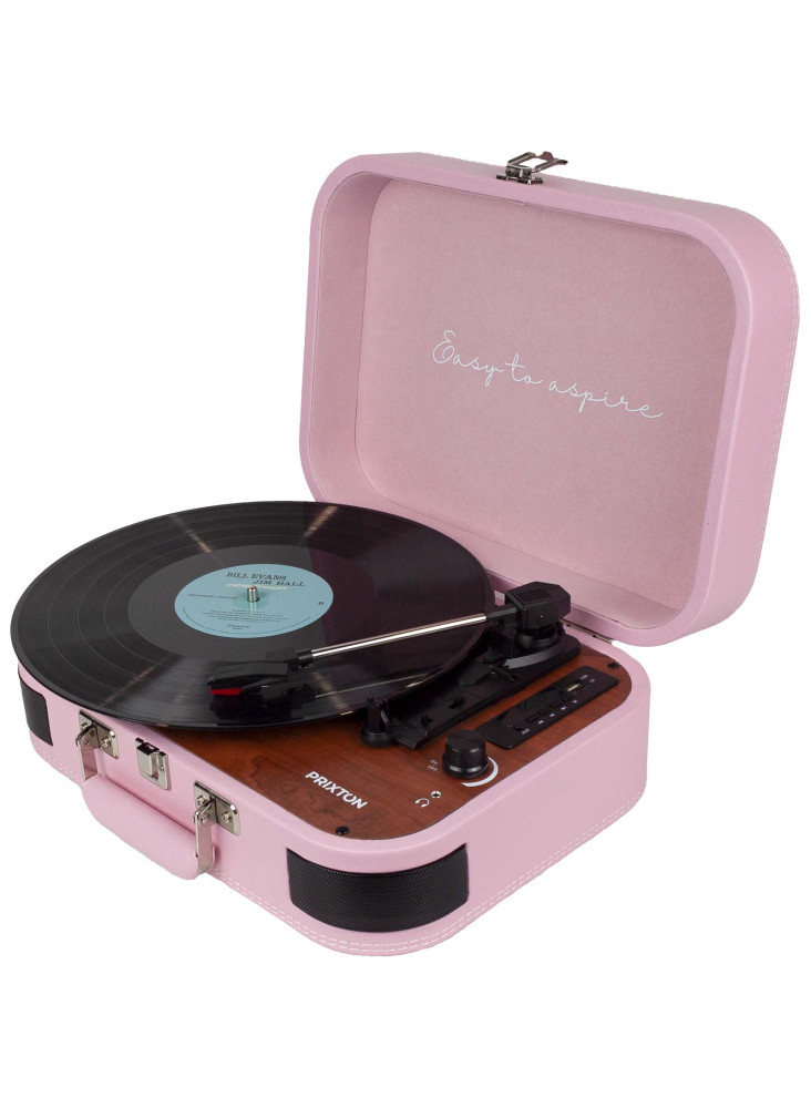 Tourne-disque publicitaire Bluetooth mallette Prixton VC600