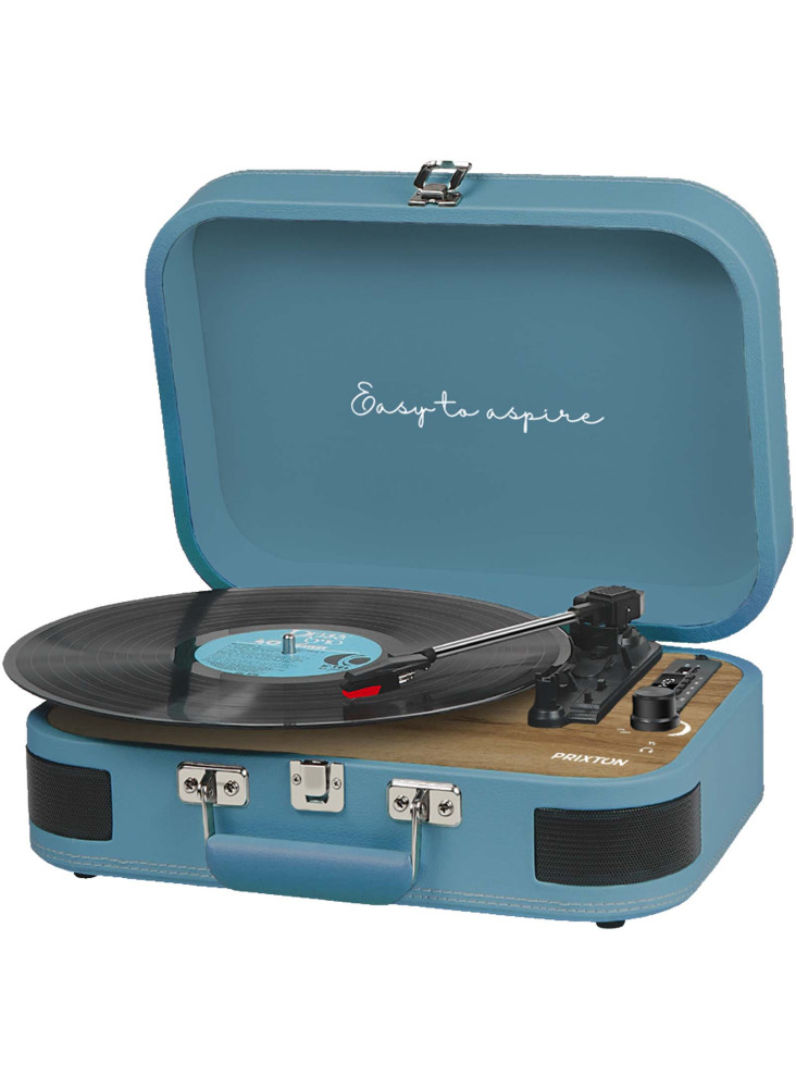 Tourne-disque publicitaire Bluetooth mallette Prixton VC600