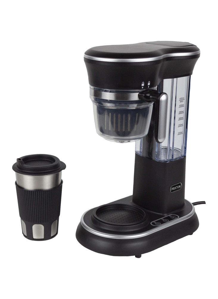 Cafetière avec moulin publicitaire Prixton Capri