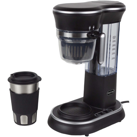 Cafetière avec moulin publicitaire Prixton Capri