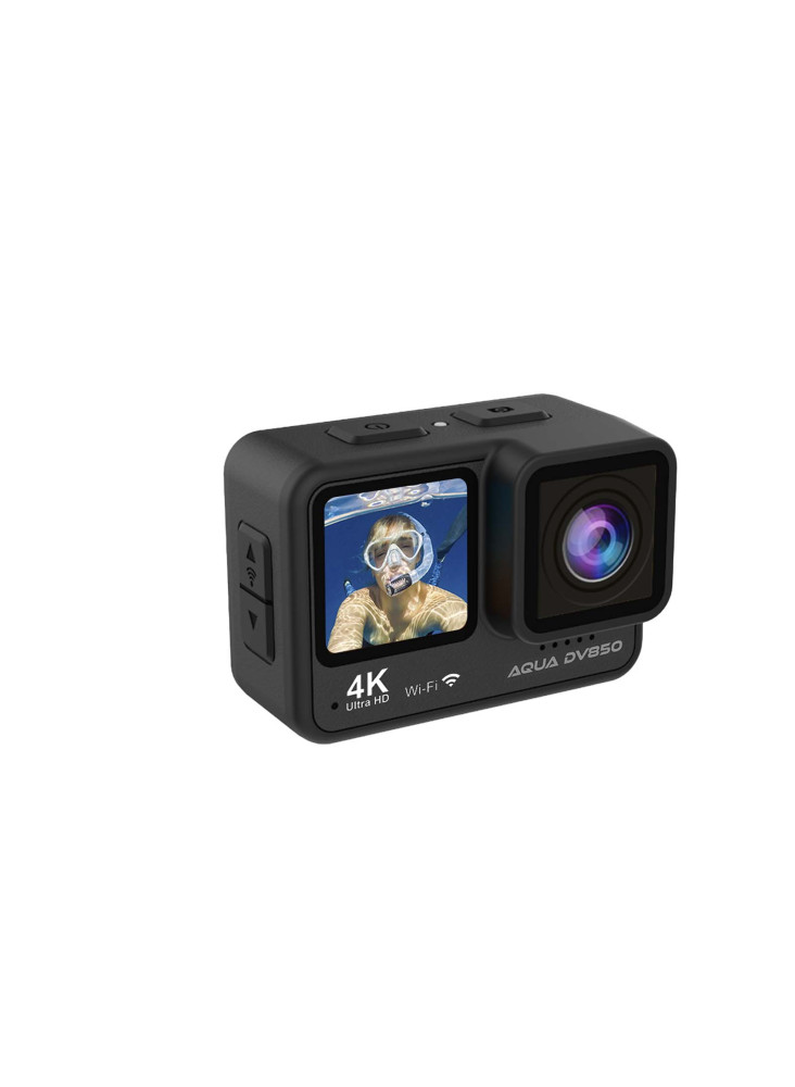 Caméra publicitaire action 4K double écran Prixton DV850 Aqua