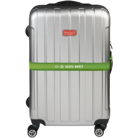 Sangle publicitaire bagage PET recyclé Luuc