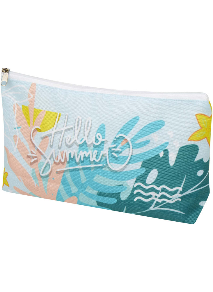 Trousse de voyage Ari en rPET avec impression par sublimation - petit modèle