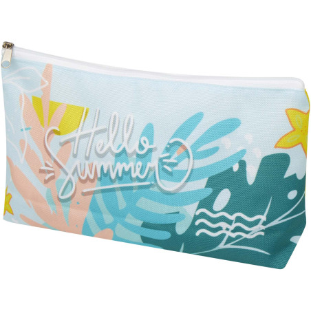 Trousse de voyage Ari en rPET avec impression par sublimation - petit modèle