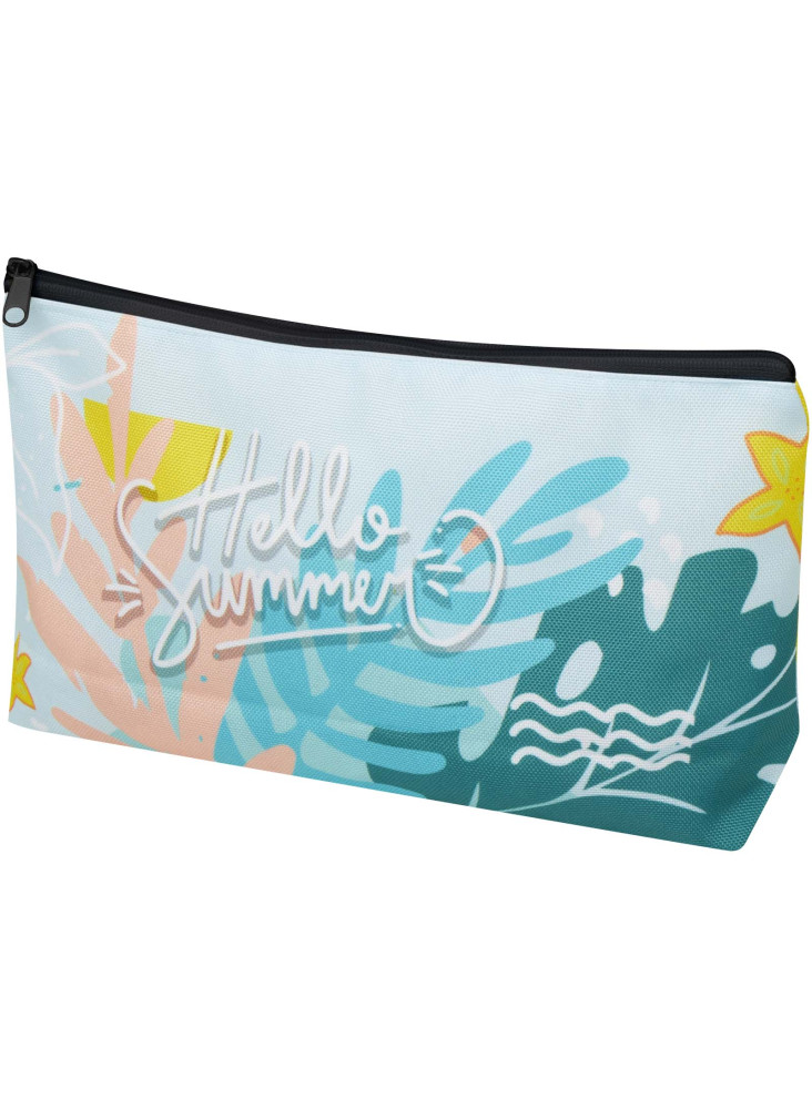 Trousse de voyage Ari en rPET avec impression par sublimation - petit modèle
