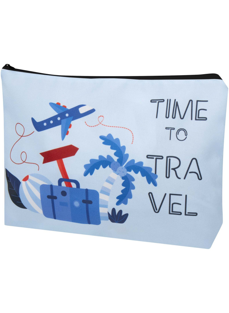 Trousse de voyage publicitaire en RPET Ayla - grand modèle