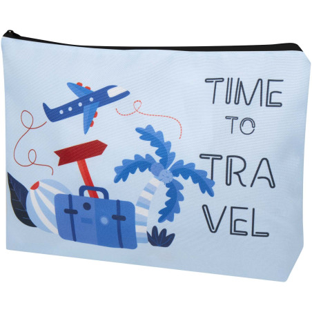 Trousse de voyage publicitaire en RPET Ayla - grand modèle