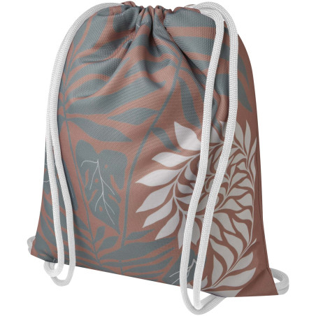Sac publicitaire à cordon en rPET sublimation Clif