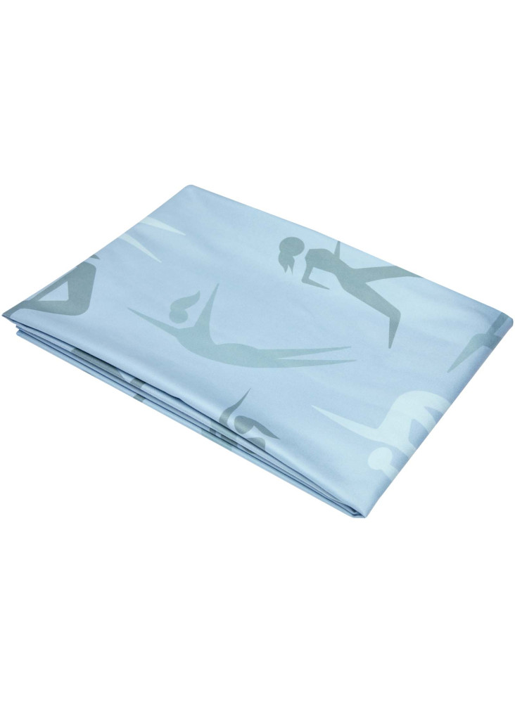 Serviette publicitaire legere Daisy avec impression par sublimation de 70 x 140 cm