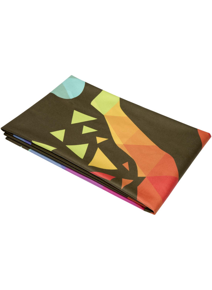 Serviette publicitaire legere Haldi en RPET avec impression par sublimation de 70x140 cm