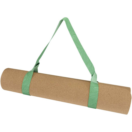 Sangle publicitaire tapis de yoga RPET Uni