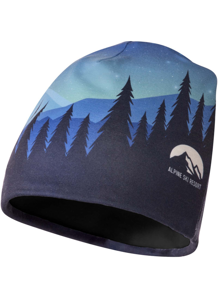 Bonnet publicitaire en rPET avec impression par sublimation et couche en polaire Loki