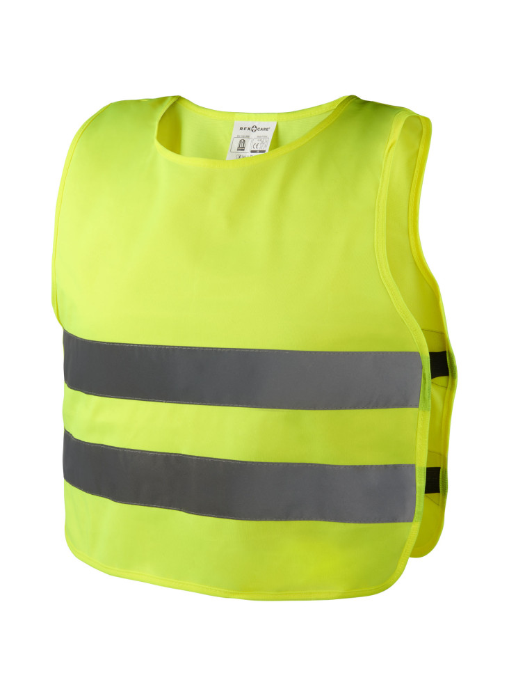 Gilet de sécurité réfléchissant publicitaire unisexe