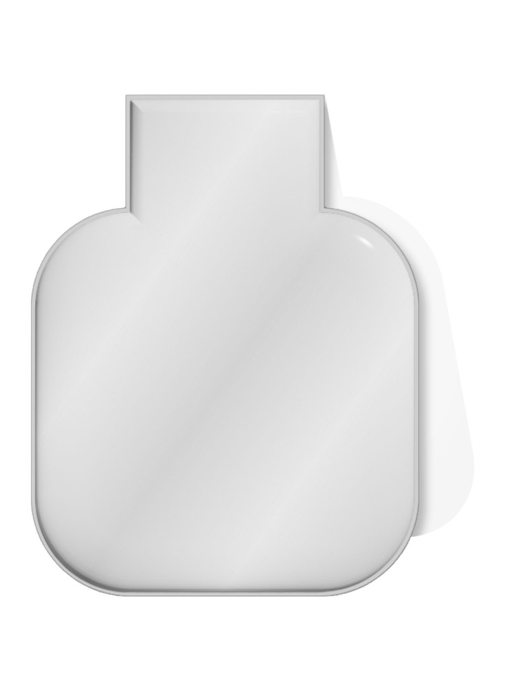 Aimant réfléchissant publicitaire carré TPU RFX M-10
