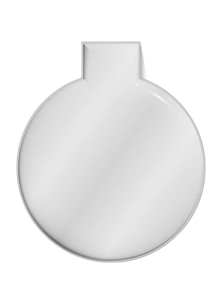 Aimant réfléchissant publicitaire grand rond TPU RFX M-10