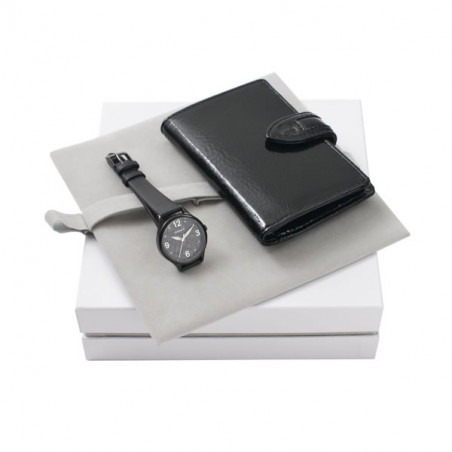 Parure Porte cartes & Montre Cacharel