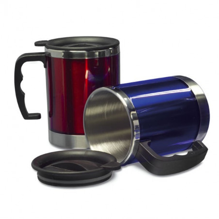 Mug Isotherme  400 ml inox publicitaire