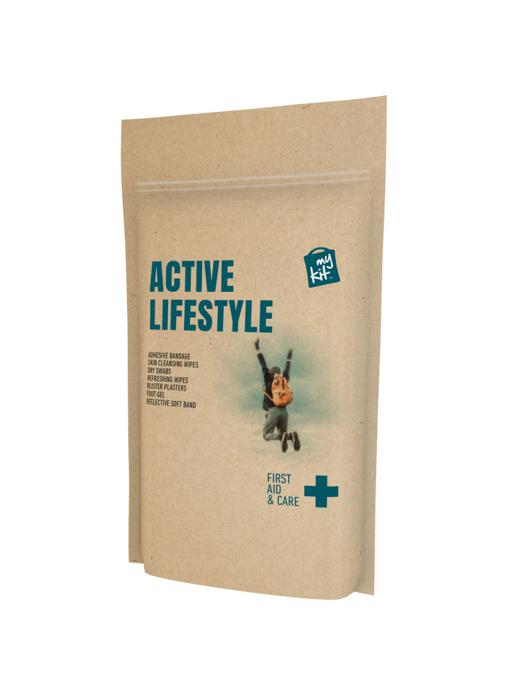 Kit publicitaire mode de vie actif pochette papier MyKit