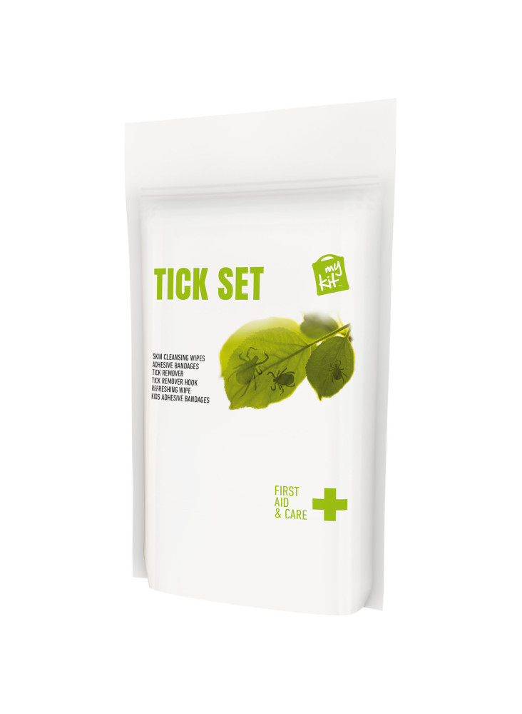 Kit publicitaire anti-tiques pochette papier MyKit