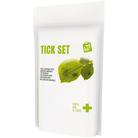 Kit publicitaire anti-tiques pochette papier MyKit