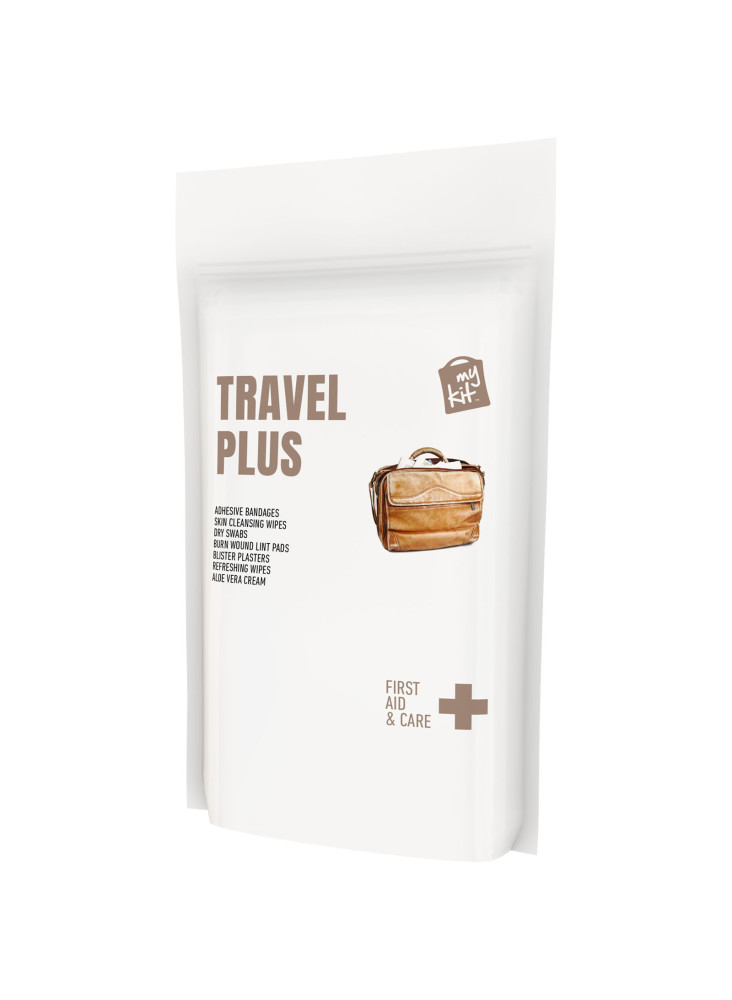 Kit publicitaire voyage Plus pochette papier MyKit