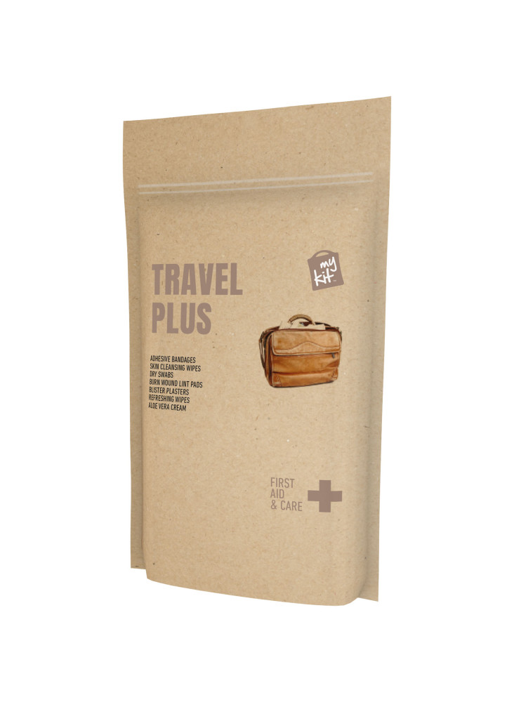 Kit publicitaire voyage Plus pochette papier MyKit