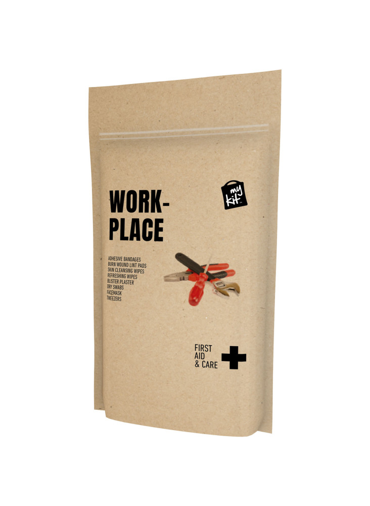 Kit publicitaire lieu de travail pochette papier MyKit