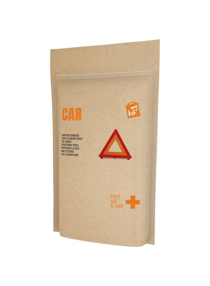 Kit publicitaire voiture pochette papier MyKit
