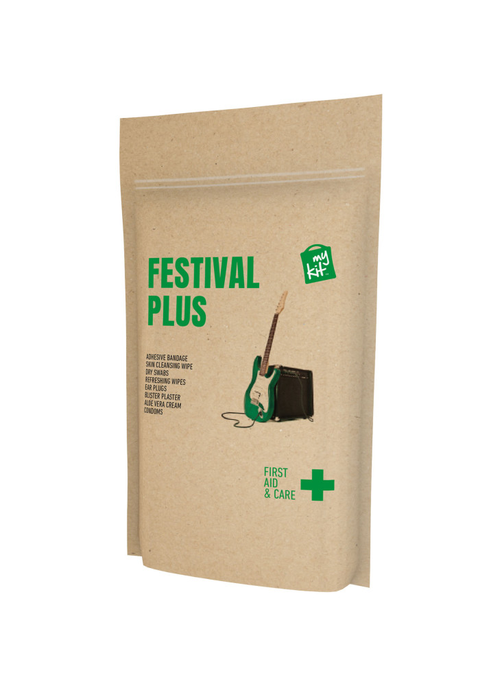 Kit publicitaire festival Plus pochette papier MyKit