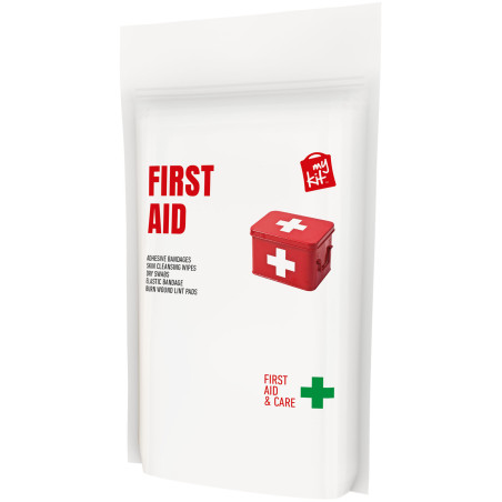 Kit publicitaire premiers secours pochette papier MyKit