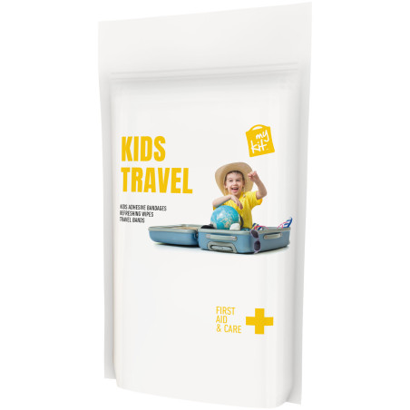 Kit publicitaire voyage enfant pochette papier MyKit