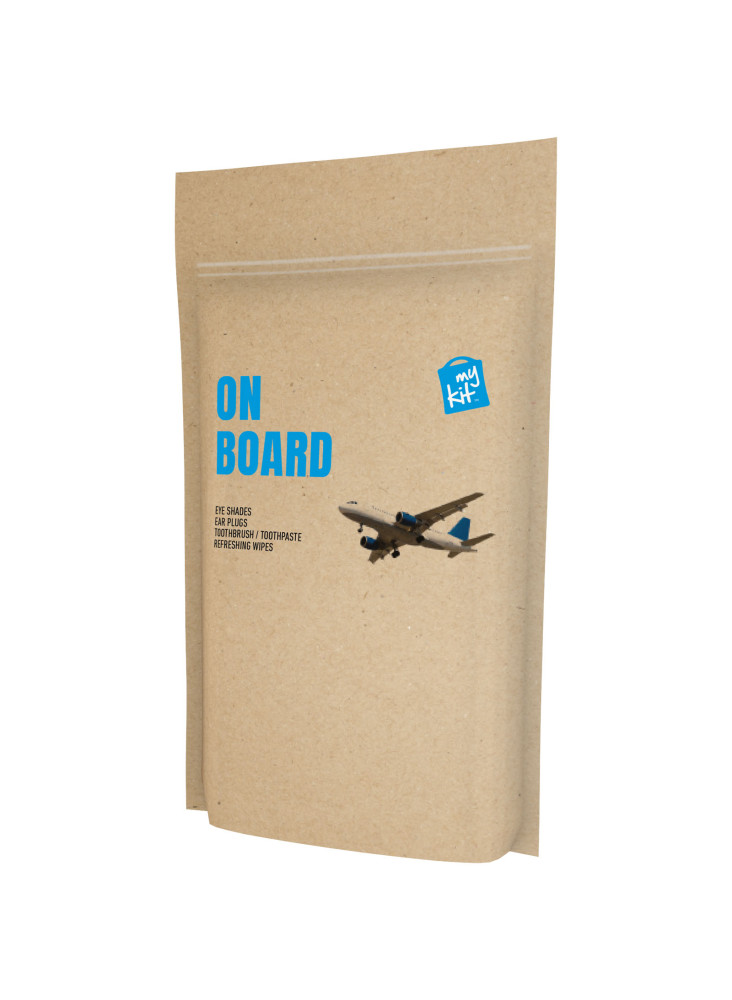 Kit publicitaire avion pochette papier MyKit