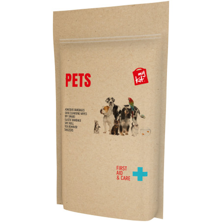 Kit publicitaire animaux domestiques pochette papier MyKit