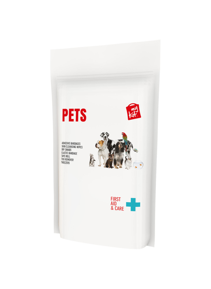 Kit publicitaire animaux domestiques pochette papier MyKit