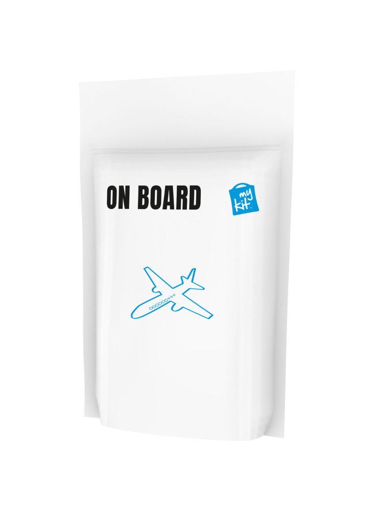 Mini kit publicitaire avion pochette papier MyKit