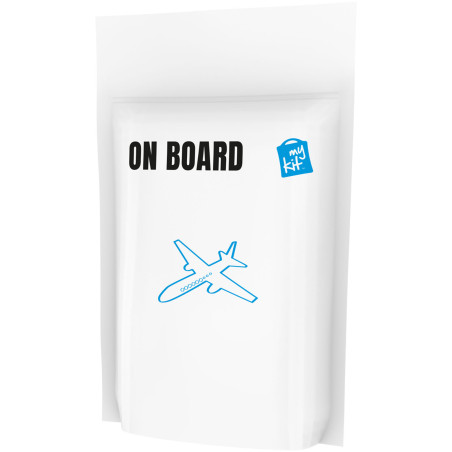 Mini kit publicitaire avion pochette papier MyKit