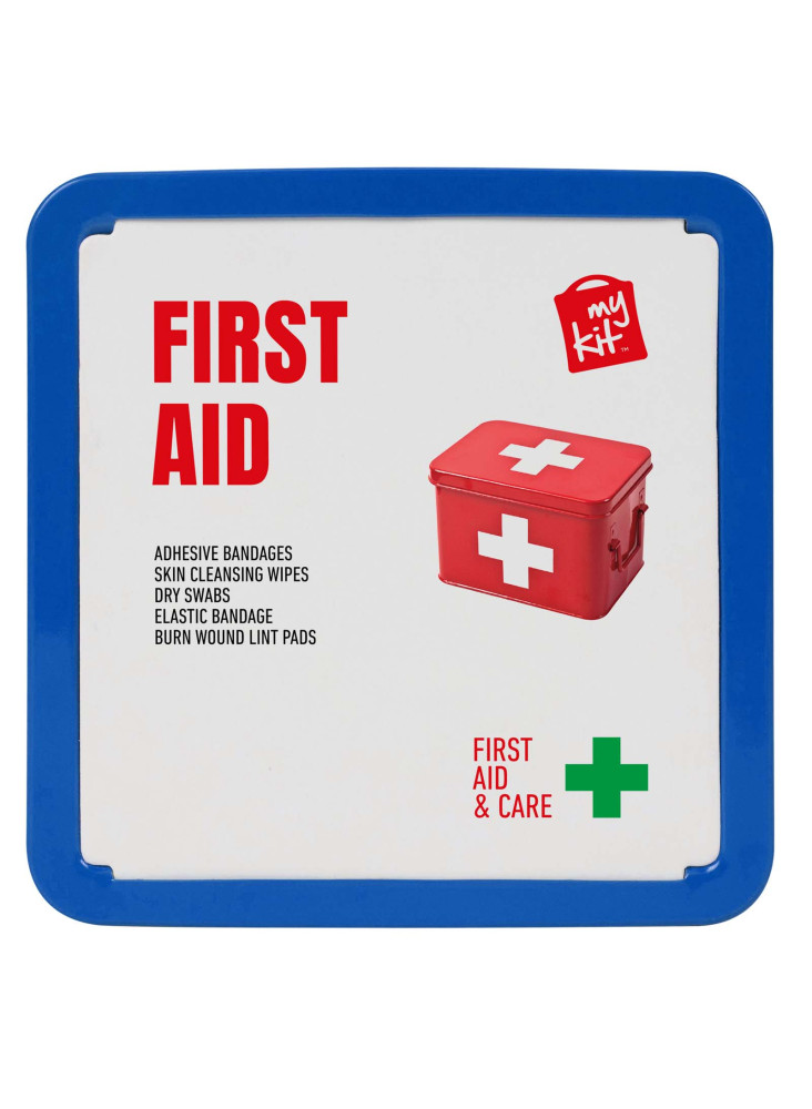 Trousse publicitaire premiers secours métal MyKit