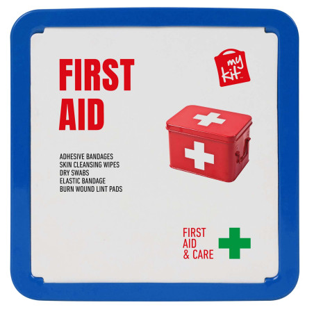 Trousse publicitaire premiers secours métal MyKit