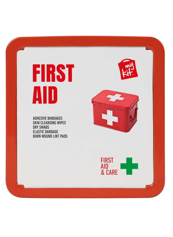 Trousse publicitaire premiers secours métal MyKit