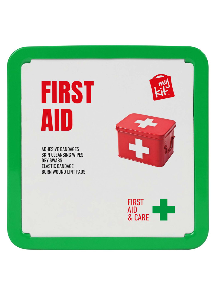 Trousse publicitaire premiers secours métal MyKit